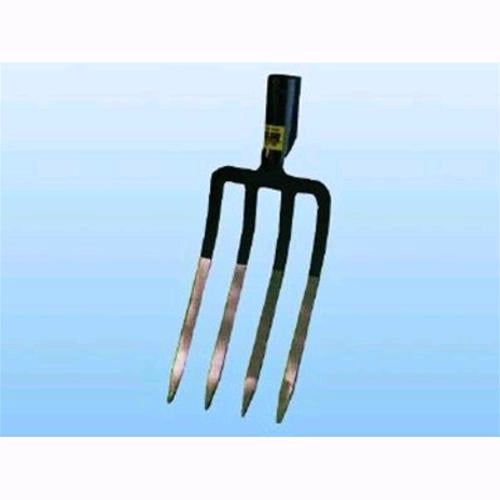Forche A Vanga 4 Denti Triangolari In Acciaio 1250Gr. 26Cm. Senza Manico -92080