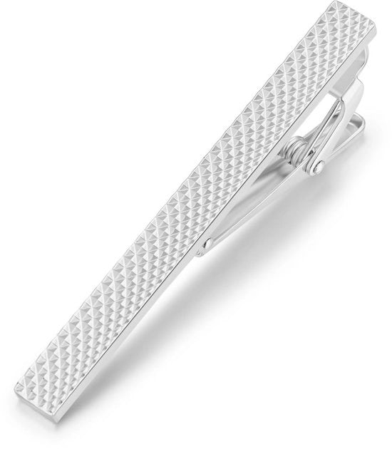 Clip per strop da 6 cm con superficie antiscivolo in acciaio/stagno, stile classico, ideale per occasioni speciali.