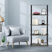 Rack da appendiabiti, per soggiorno, camera da letto, home office, design elegante - box, scaffalatura, libreria 29,5D x 59,9P x 145,8A centimetro