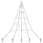 Albero di Natale | Decorazioni natalizie LED con picchetti per il terreno 182 cm