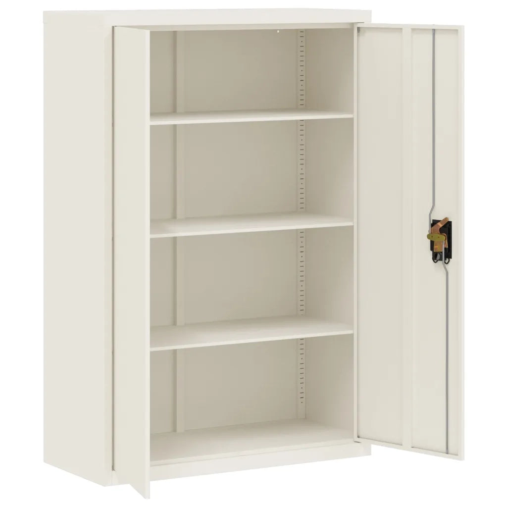 Armadio Classificatore Bianco 90x40x180 cm in Acciaio 3188313
