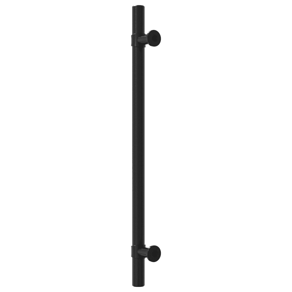 Maniglie per Mobili 10 pz Nere 192 mm in Acciaio Inox CFW1032412