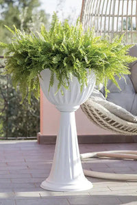 Colonna alba d.cm.43 h.74,5 diversi colori Colore: BIANCO