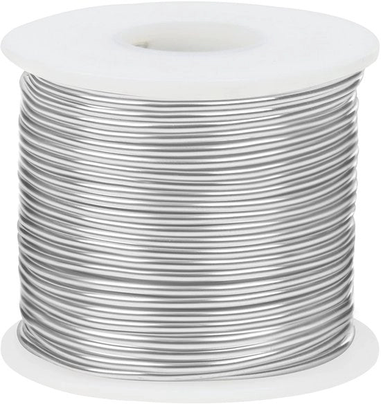 Aluminio Hobby Filo - Flessibile e Flessibile - 30 Metri - Ideale per DIY e Gioielleria - Adatto per Progetti Creativi