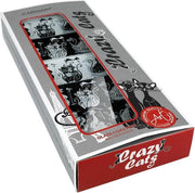 Set di tappeti di vetro con disegno Crazy Cats - set da 4 - tappeti di vetro termoresistenti