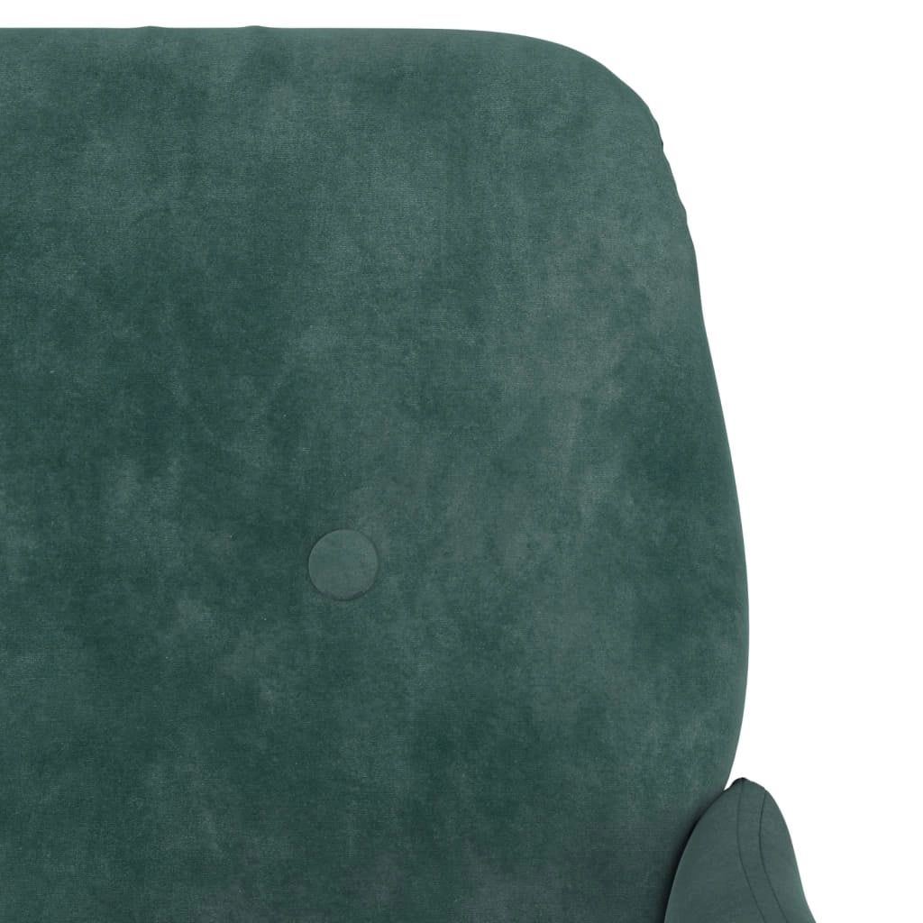 Panca 108 x 79 x 79 cm velluto verde scuro 02_0010564