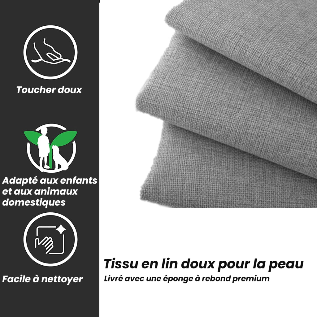 Letto Contenitore per Bambini Letto Singolo con Vano Contenitore e Testiera Regolabile 90×200 cm; senza Materasso; Grigio