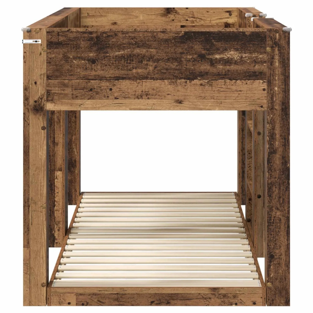 Letto a Castello per Bambini Legno vecchio 90 x 190 cm