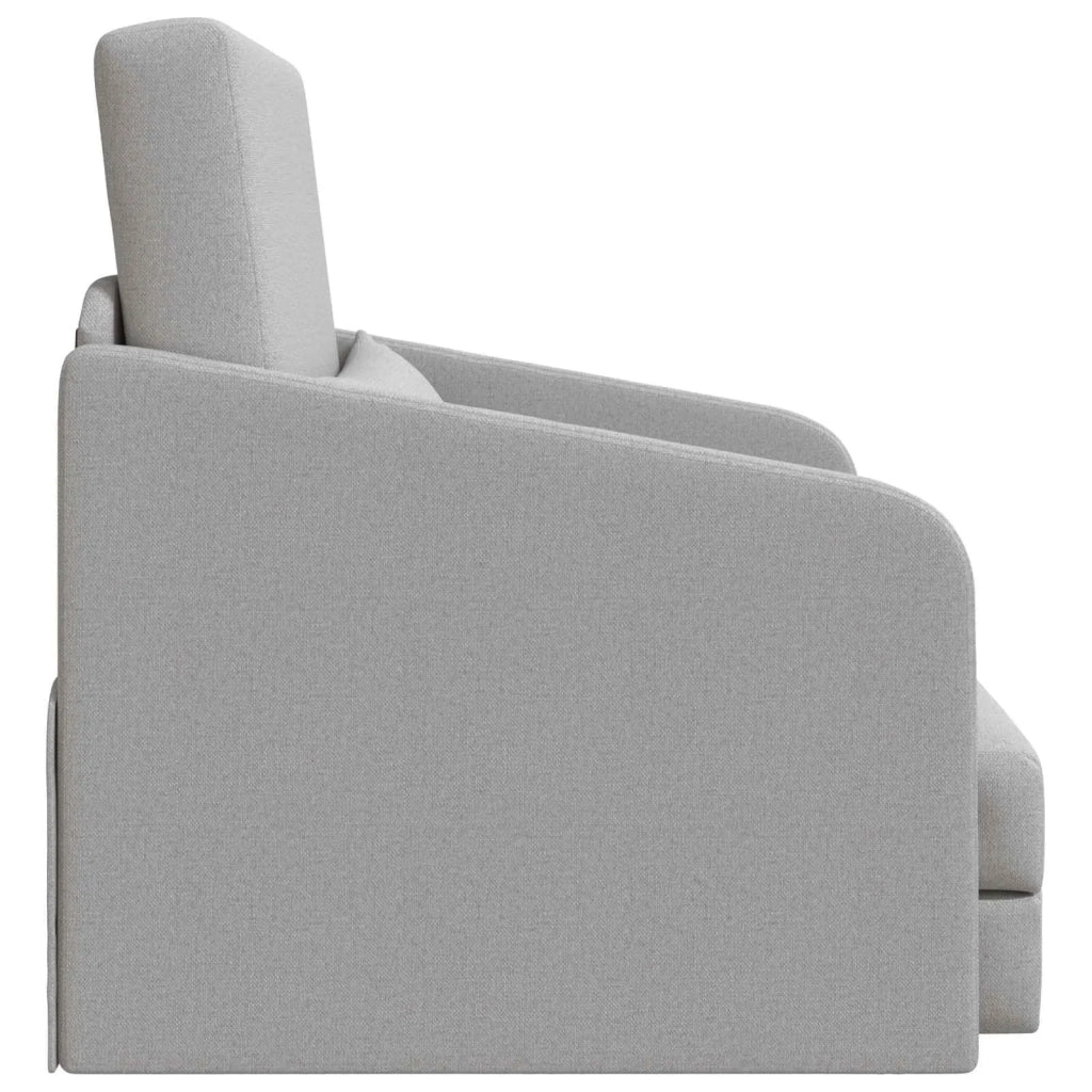 Divano letto-Sofa Letto-Daybed Grigio Nuvola 65 x 80 x 83 cm Tessuto