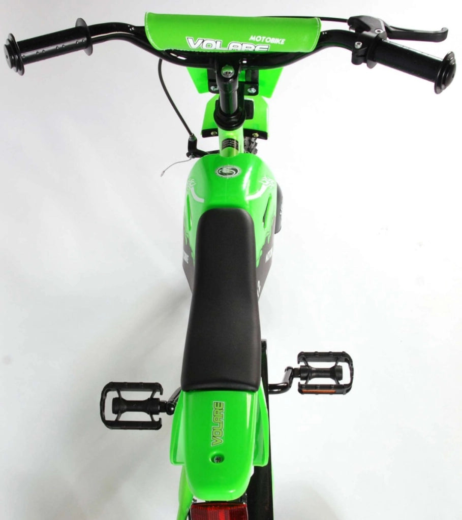 Bicicletta per Bambini Volare Moto Bike 12" Verde Satinato