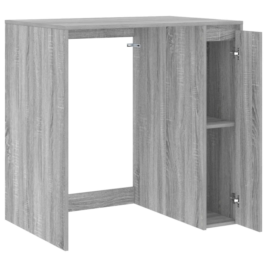Mobiletto per lavatrice con porta Grigio Sonoma 87 x 60 x 89 cm 8006805