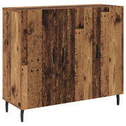 Credenza | Madia | Buffet da pranzo | Armadio da pranzo Legno vecchio 90 x 34 x 80 cm Legno multistrato