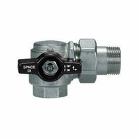 Valvola a squadra con bocchetton e m/f d.3/4  dx rossa b07slrrnd