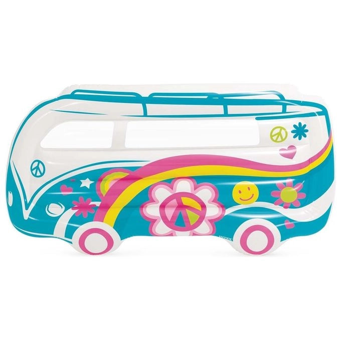 Intex 58728EU galleggiante da piscina e da spiaggia Multicolore Immagine Vinile Materassino galleggiante