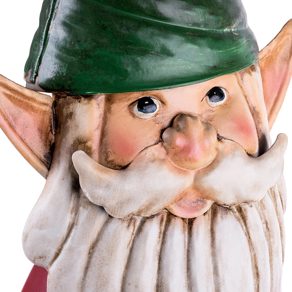 KADAX Stalowa figura ogrodowa krasnal + ZBIERZ TACZKI!!!