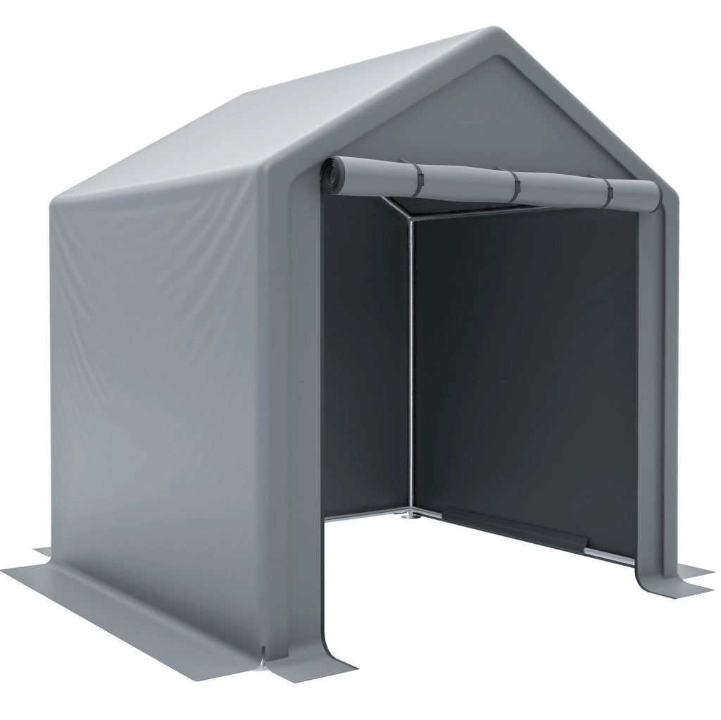 Tenda garage da esterno 190x170x200 cm grigio scuro