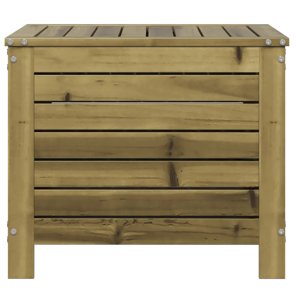 Poggiapiedi da Giardino 62x63,5x53,5cm Legno Impregnato di Pino 844907