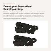 Stopper per porta antiscivolo - 2 pezzi - 4,8x2x1 pollici