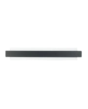 Regolo Lampada da Parete LED Integrato 21W 2150lm 3000K Metallo e Vetro Colore Nero Design Moderno Dimmerabile a Taglio di Fase IP20 Classe 1