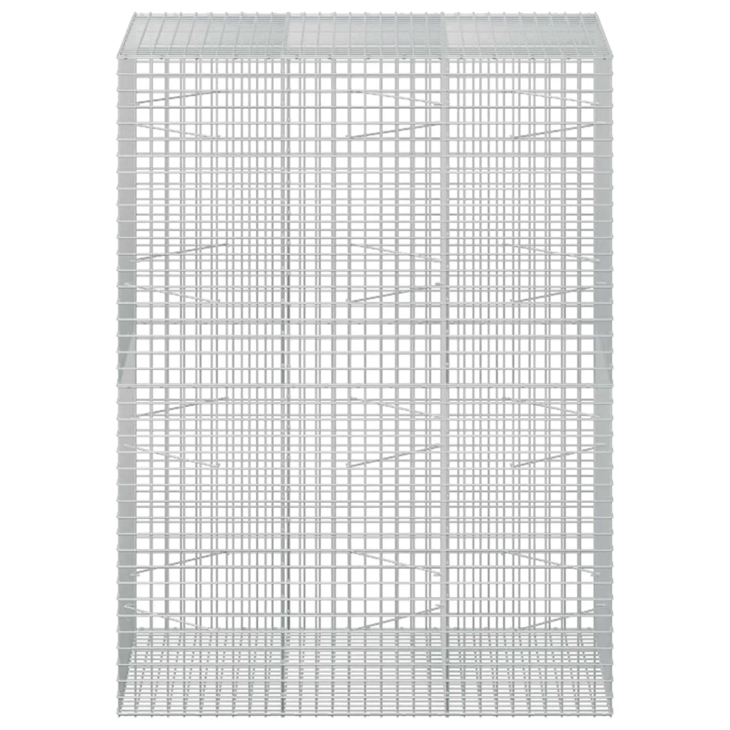 Gabione con Filo da 5 mm e Rete da 5x5 cm 150x100x200 cm 3464397