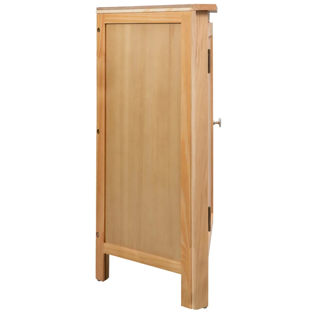 Armadietto ad Angolo 59x36x80 cm in Massello di Rovere cod mxl 63094