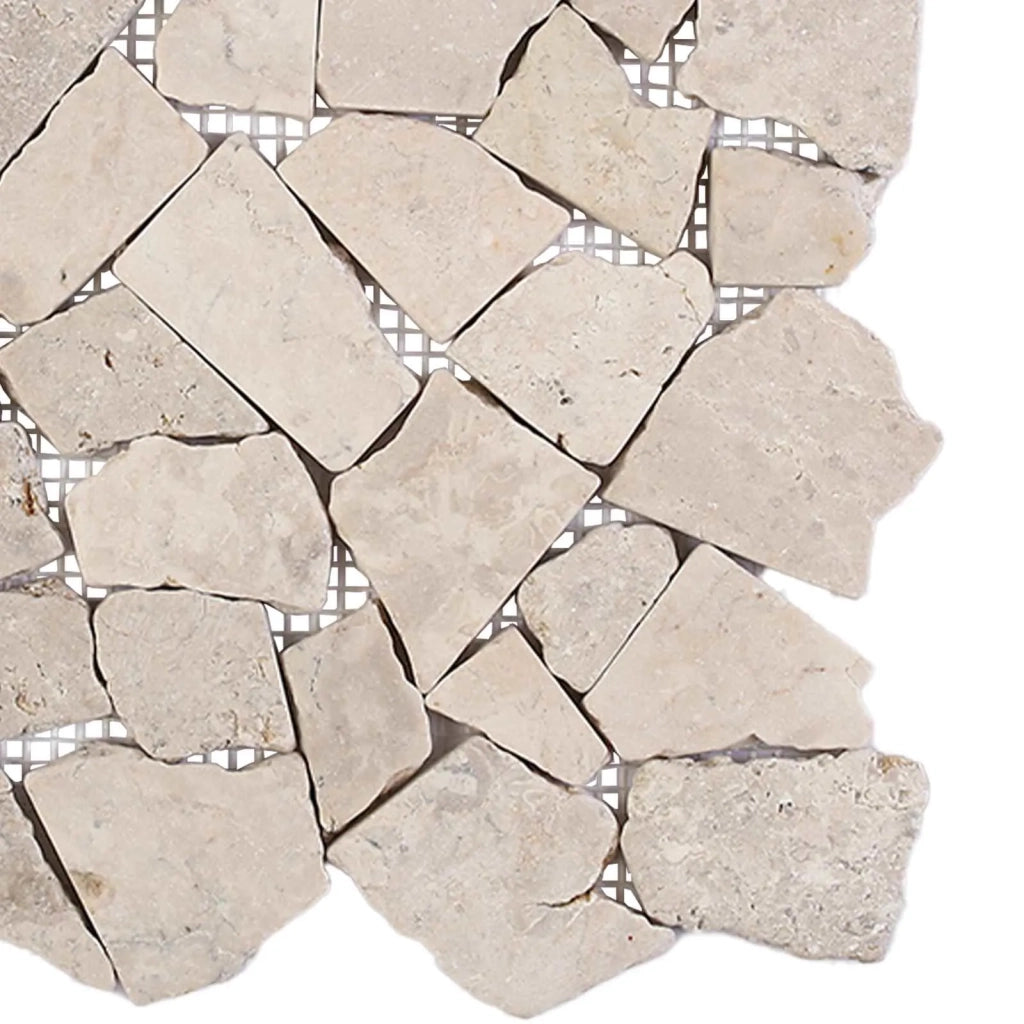 Piastrelle Mosaico Crema 30 x 30 cm Marmo 42033527