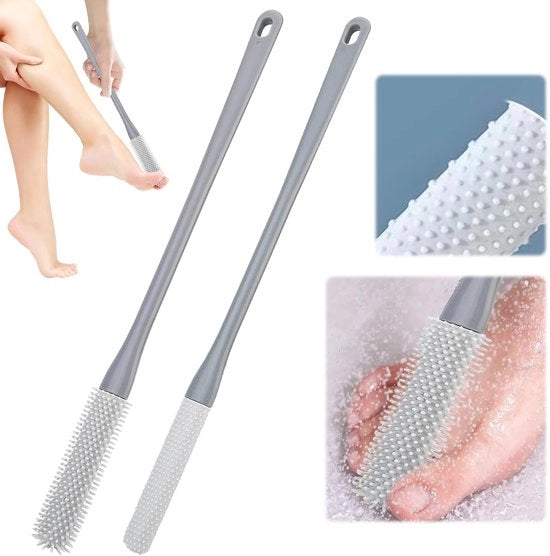 Voletto per piedi con spazzola per piedi Spazzola per piedi per doccia Spazzola per doccia con cricca e crème Spazzola per doccia con lunga maniglia Spazzola per doccia con lunga maniglia per bambini