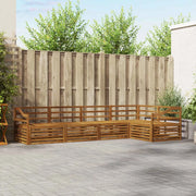 Set di divani da esterno 5 pcs Naturale