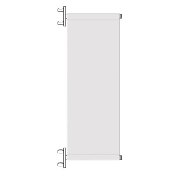 Porta Banner per pali e da parete - Solo Stampa per Parete