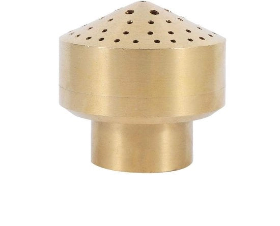 Pezzo di fontana con getto a dispersione - Testa di spruzzo - Materiale in rame - Fontana per giardino - Acquario per giardino - Materiale duraturo