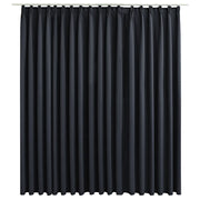 Tenda Oscurante con Ganci Nera 290x245 cm