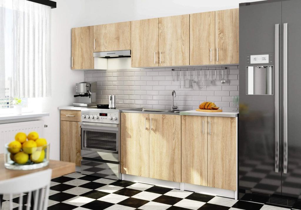 Piano cucina AKORD S80 Lima Bianco 80 cm 80x54x3,2 cm