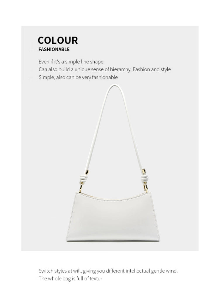 Borse a mano/a tracolla da donna in vera pelle, colore bianco