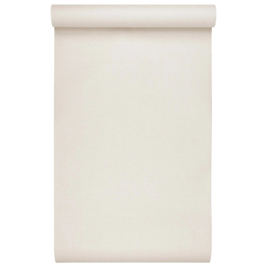 Carta da parati Solida 3D Crema 10 x 0,53 m Tessuto Non Tessuto