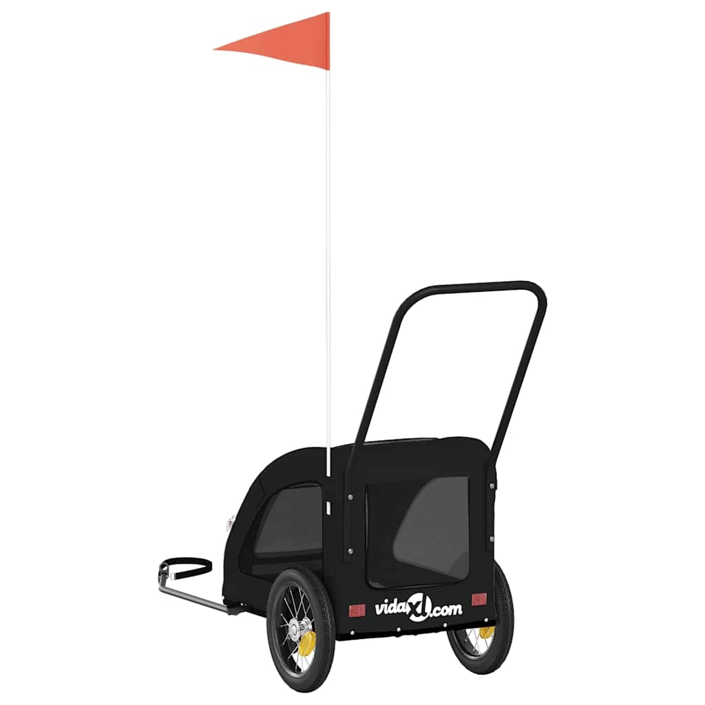 Rimorchio/carrello per animali domestici nero 02_0044217