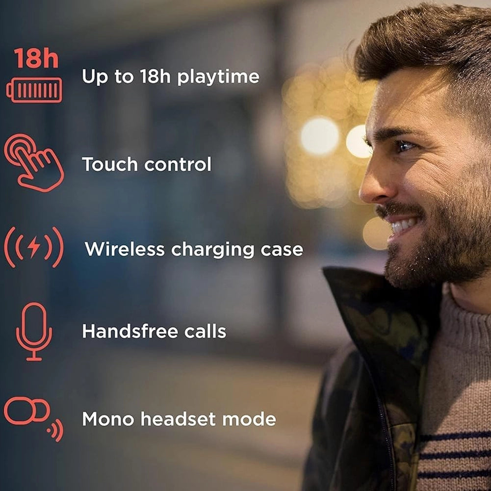 Motorola Sound Auricolari Senza fili Moto Buds 250 In-ear Tecnologia Qi