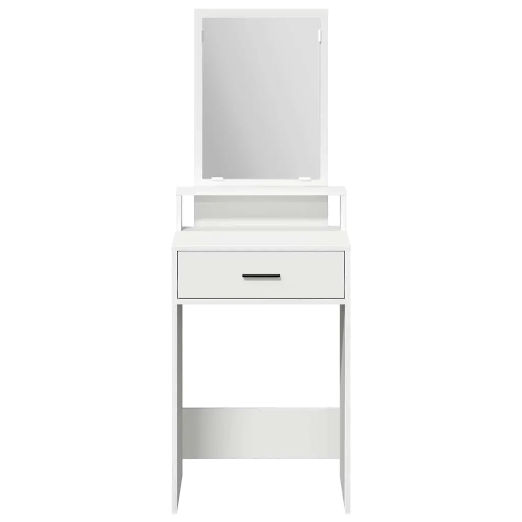 Tavolo da Trucco Bianco 50 x 41 x 140 cm Legno multistrato 865127