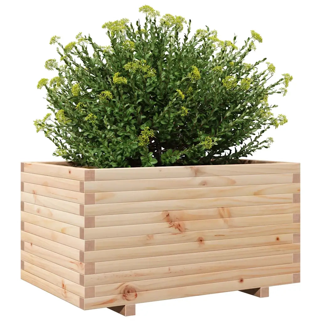 Fioriera da Giardino 90x60x49,5 cm in Legno Massello di Pino 3282564