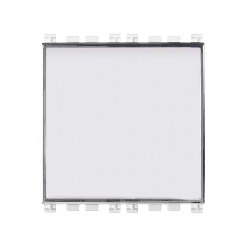 Pulsante Targhetta 1P No 10A Bianco