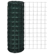 Recinzione Europea in Acciaio 25 x 1,2 m Verde cod mxl 6839