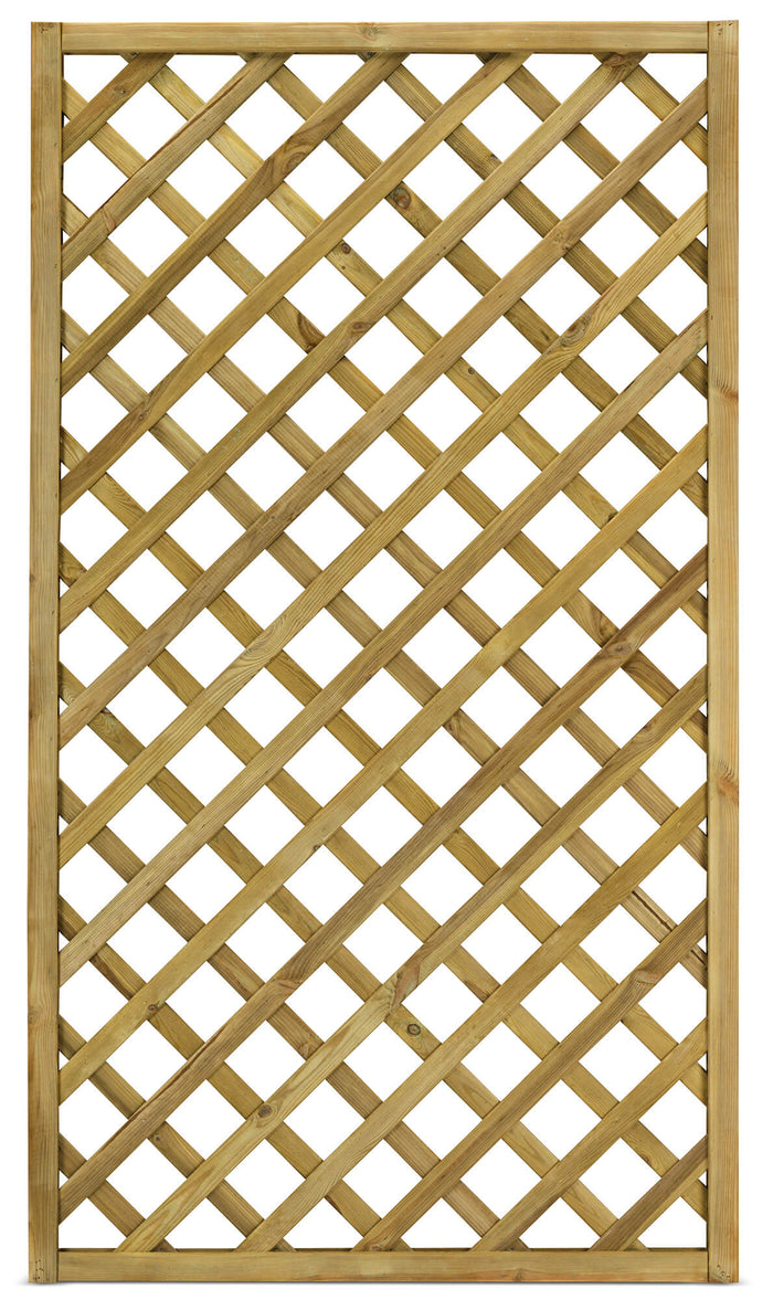 Pannello Grigliato per Rampicanti 120x180 cm in Legno Impregnato