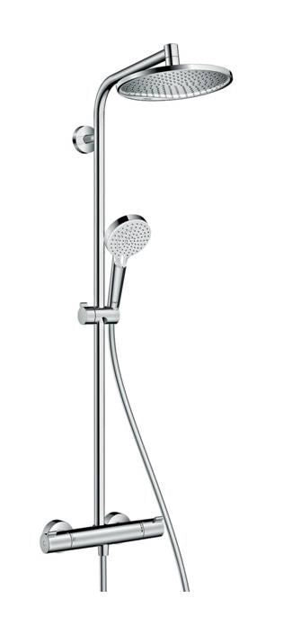 Hansgrohe Crometta S sistema di doccia 2 testina/e Parete Cromo