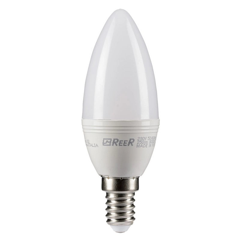 Lampadina Led 6w E14 Dimmerabile Oliva Caldela Luce Fredda 5000k