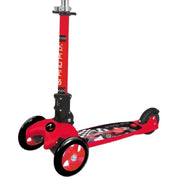Monopattino a tre ruote ADVENTURE KID - GRAND PRIX rosso/nero