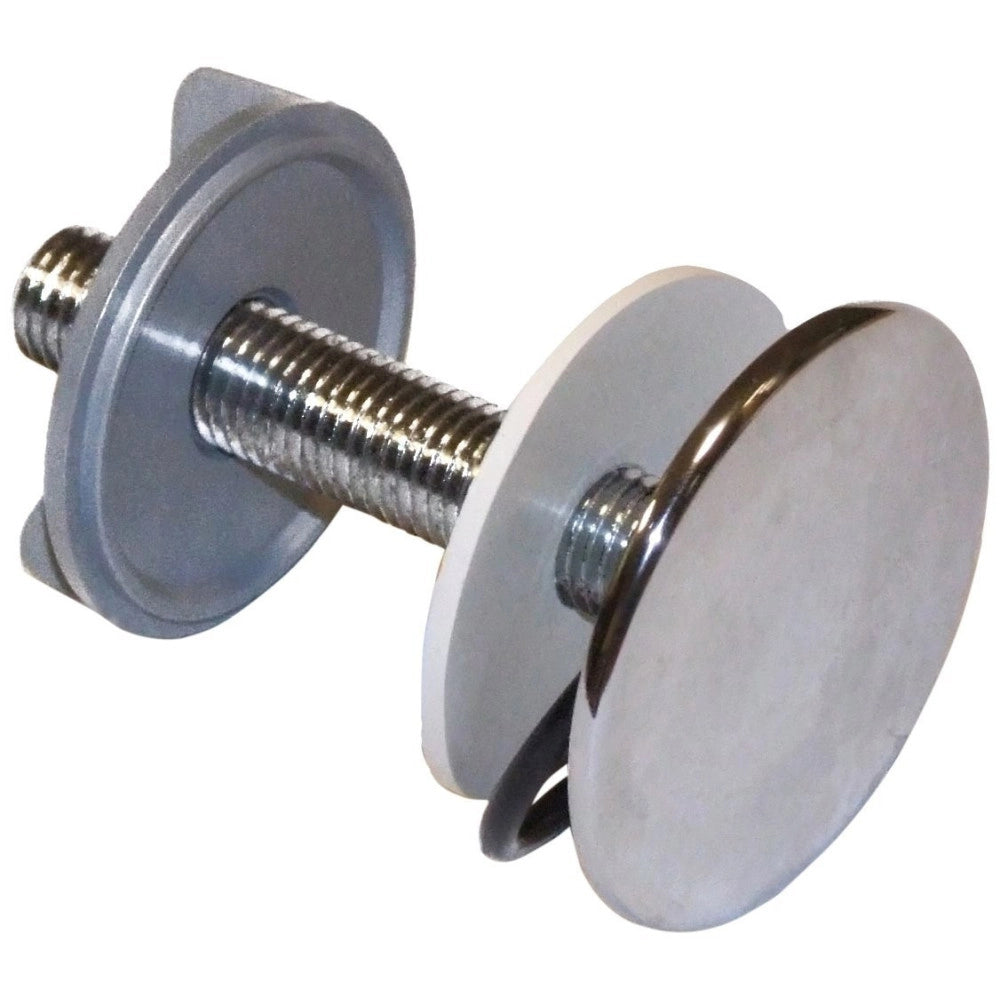 Trade Shop - Tappo Copriforo Per Lavandino E Lavabo, 1 1/4 Pollici, Cromato -