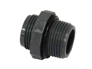 NIPLES (PP) FILETTATO MASCHIO MASCHIO CON O-RING IN POLIPROPILENE- - 1 - 10 pezzi