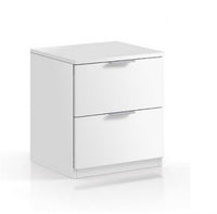 COMODINO 2 CASS.38X34X45H BIANCO