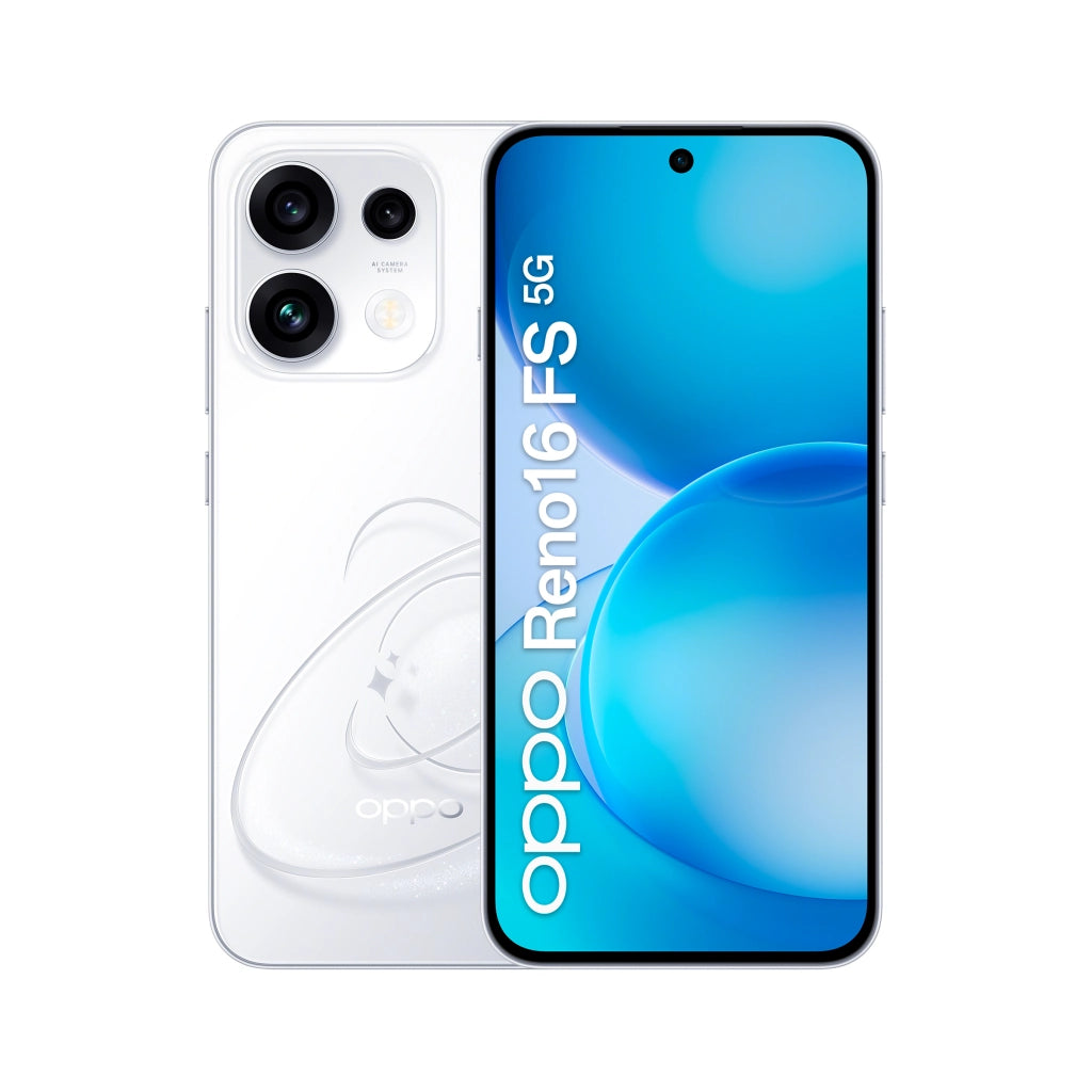 Oppo reno 16fs 5g pop white 6.57 8gb/512gb - OPRENO16FSW