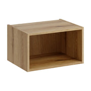 Mobile da bagno VANO 50 cm in rovere sospeso con nicchia