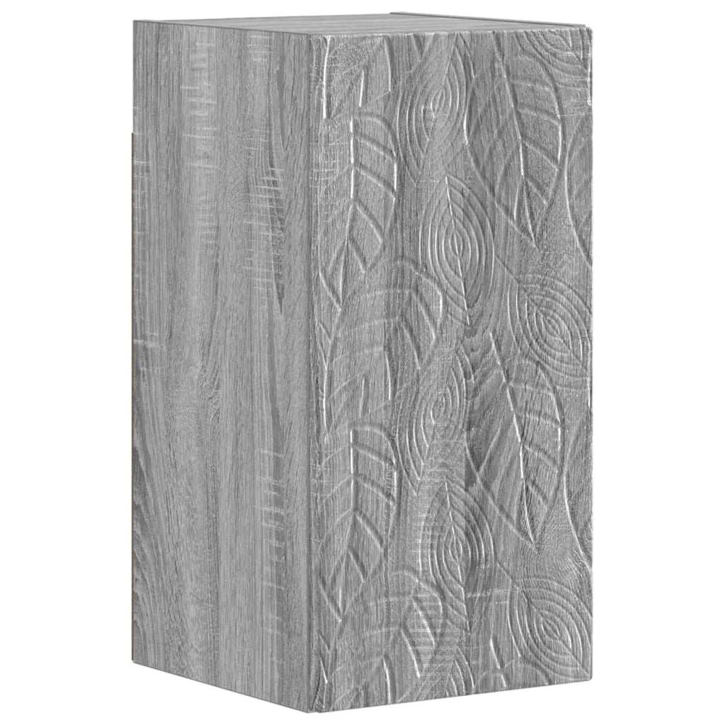 Set di armadietti da bagno in 3 pezzi DELFT Sonoma grigio 3417789